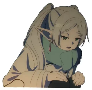 Стикер Frieren @anime4_arts - 10