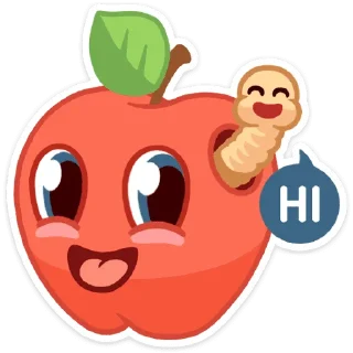 Фруктовощи :: @TgSticker Фруктовощи :: @TgSticker - клипарт
