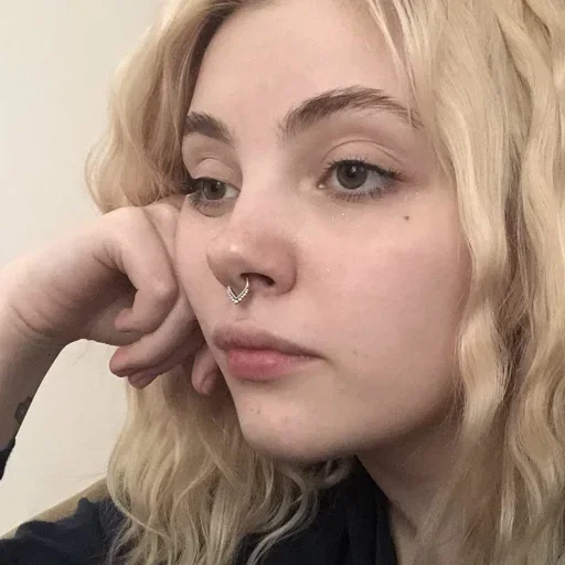 person human face eyelash