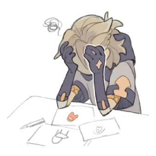 Sticker геншинята аетернория - 5 Sticker геншинята аетернория - 5