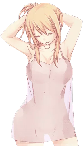 Lucy Heartifilia @anime_stickerr Lucy Heartifilia @anime_stickerr -