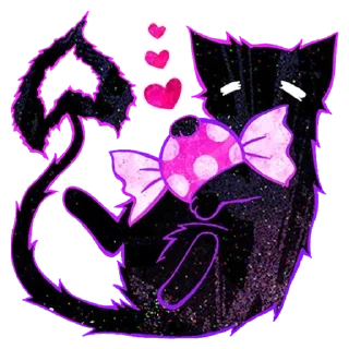 Стикер Ghozcat Purple @MoiStikiBot - 2