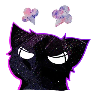 Стикер Ghozcat Purple @MoiStikiBot - 5