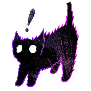 Стикер Ghozcat Purple @MoiStikiBot - 8
