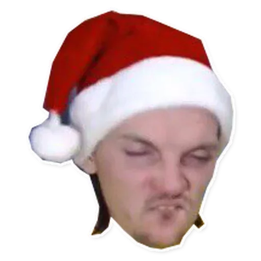 human face human face christmas bonnet