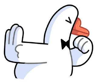 Sticker @tgsticker Гусь - за мат кусь без надписей! - 11