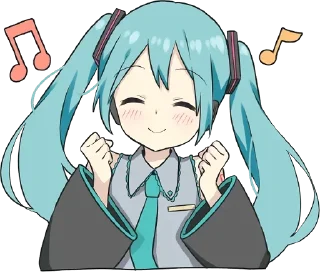 Sticker hatsune miku - 9