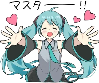 Sticker hatsune miku - 7