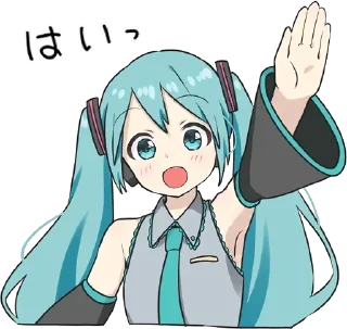 Sticker hatsune miku - 10