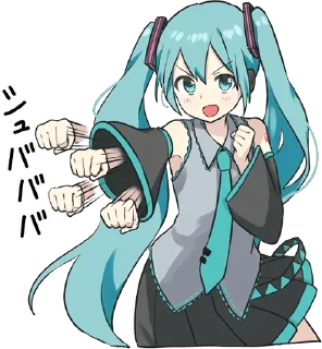 Sticker hatsune miku - 6