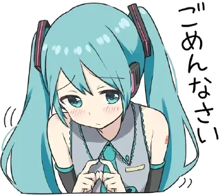 Sticker hatsune miku - 3