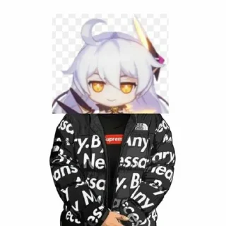 Sticker honkai vibes - 0