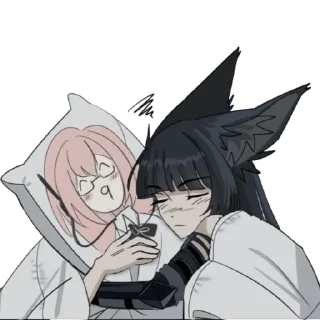 Sticker 🦊❄️ Hoshimi Miyabi @abyssofmelancholy - 7