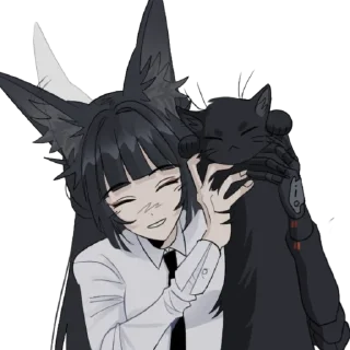 Sticker 🦊❄️ Hoshimi Miyabi @abyssofmelancholy - 3