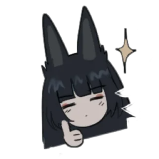 Sticker 🦊❄️ Hoshimi Miyabi @abyssofmelancholy - 9
