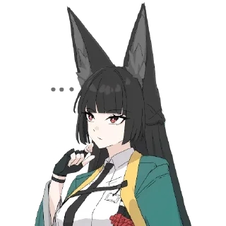 Sticker 🦊❄️ Hoshimi Miyabi @abyssofmelancholy - 11