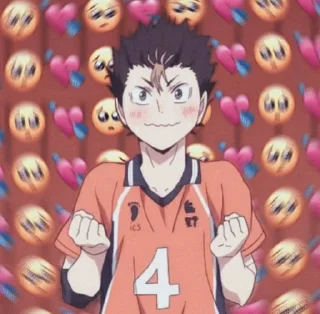 Стикер hq: @HaikyuuOfficialX by: @NarutoOfficialStick - 11