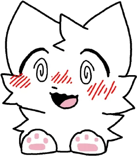 Sticker Silly cat by @siIIychannel | @miipiix - 2