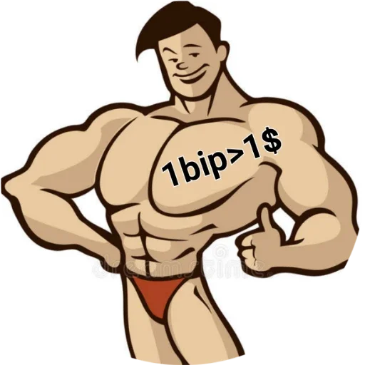 muscle muscle cartoon chest