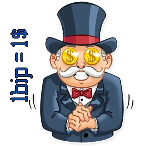 1bip=1$ 1bip=1$ - cartoon