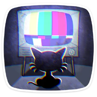 Стикер Кот Джо :: @stickroom - 7