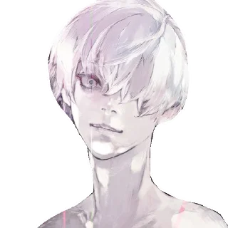 Стикер Kaneki for @mangabotskkg - 3