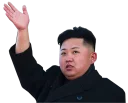 Sticker Kim Jong Un Emotions - 0