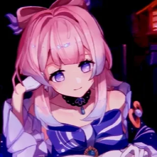 Sticker рыбка моя @genshinbyevico - 6