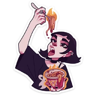 Стикер Кортни -> @TgSticker - 2