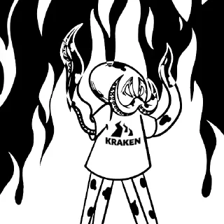 Sticker KRАKEN - 1