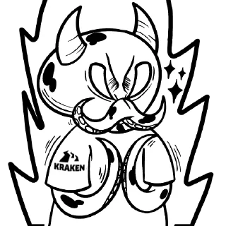 Sticker KRАKEN - 9