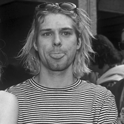 Sticker Kurt Cobain by @NirvanaSpirit & @BloodySpirit - 0
