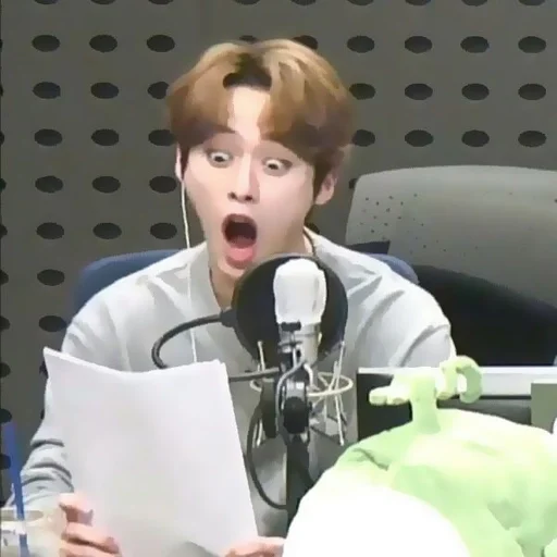 person person human face microphone