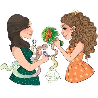 Sticker Forest Fairy @stickersb2b - 1