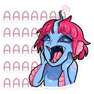 Sticker Лорелея от @TgSticker - 8 Sticker Лорелея от @TgSticker - 8