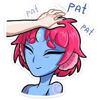 Sticker Лорелея от @TgSticker - 3 Sticker Лорелея от @TgSticker - 3
