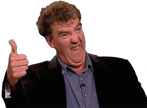 Sticker Jeremy Clarkson - 1 Sticker Jeremy Clarkson - 1