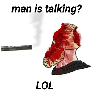 Стикер man moment: premium - 8
