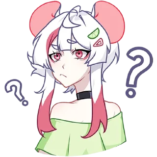Sticker Мауси и Рен; больше: @wkwkwal - 11