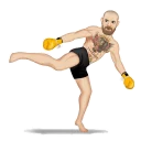 Sticker Conor McGREGOR - 10
