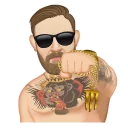Sticker Conor McGREGOR - 7