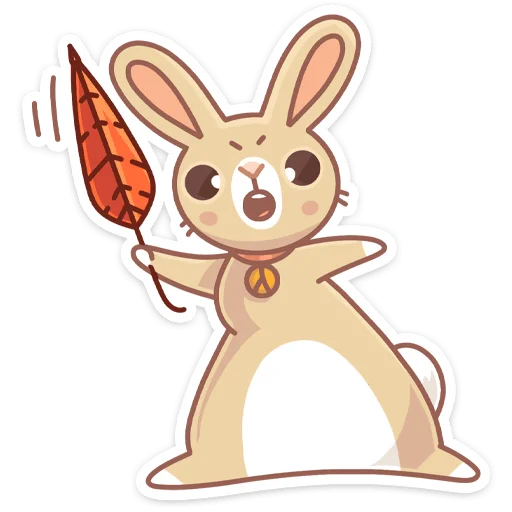clipart cartoon rabbit