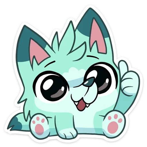 Минт от @stickers_vk Минт от @stickers_vk - клипарт