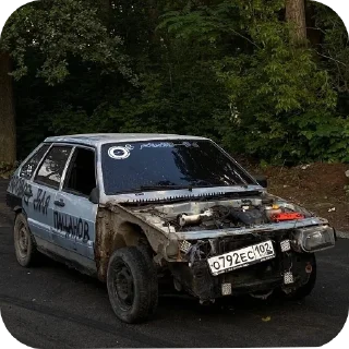 Sticker 4К матовый - 4