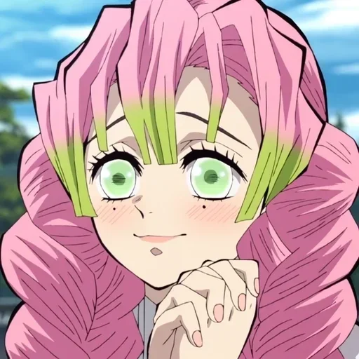 Mitsuri Kanroji @anime_sticks :: @fStikBot Mitsuri Kanroji @anime_sticks :: @fStikBot - аниме