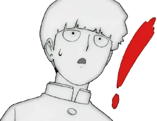 Стикер Mob Psycho 100 Ultimate Pack - 6