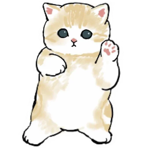 Коты mofu_sand (@TgSticker) Коты mofu_sand (@TgSticker) - эскиз