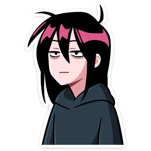 Мори без надписей -> @stickers_vk