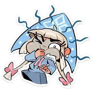 Sticker Дед Мороз и Снегурочка @TgSticker - 11