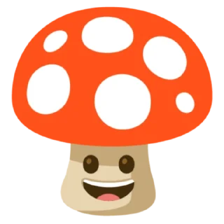 Sticker mushrooms @vallholl - 0